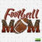 Football MOM PNG, Mom Png, Football Png, Glitter Gold Leopard Football Ball Design Mom Png, Mom sublimation, Football Mom shirt design Png - 1.jpg