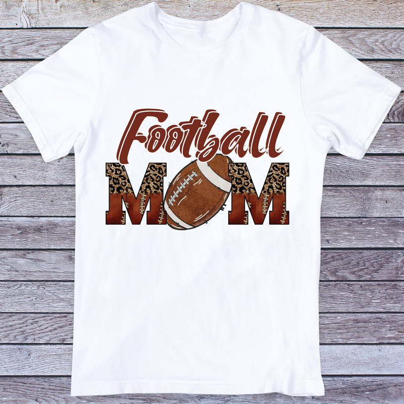 Football MOM PNG, Mom Png, Football Png, Glitter Gold Leopard Football Ball Design Mom Png, Mom sublimation, Football Mom shirt design Png - 2.jpg