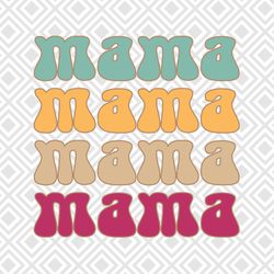 groovy mama png, retro mama png, retro mothers day png, mom retro shi