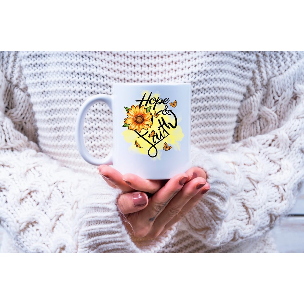 Hope And Faith Png, Sublimation Design, Hope Png, Faith Png, Sunflower Hope, Sunflower Faith, Butterfly Png, inspirational Quotes Download - 3.jpg