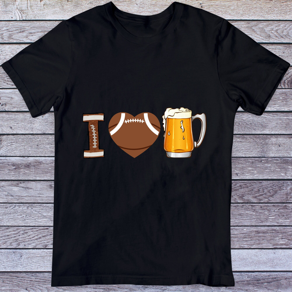 I Love Beer & Football Png, Love Football clipart, Love Beer, Football ball Heart, Beer Png, I Love Sublimation Design, I Love shirt design - 3.jpg