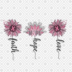 love hope faith cancer awareness png, love hope faith cancer shirt de