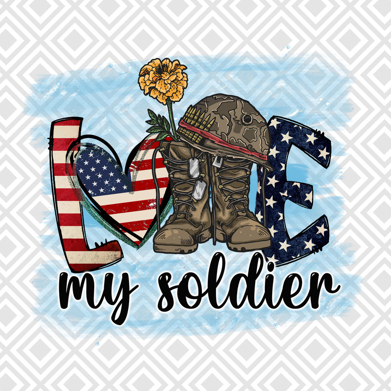 Love My Soldier Png, Love Png, Love sublimation design download, Veterans Day Png, American Flag Heart Png, Combat boots Png, Combat Helmet - 1.jpg