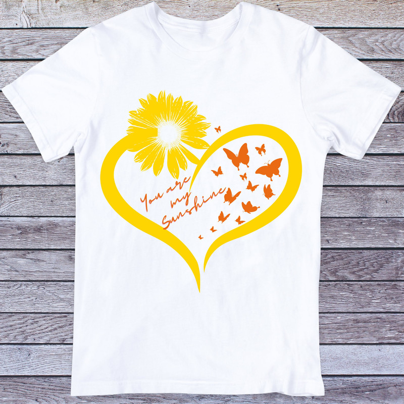 You are my Sunshine png, Retro Sublimation Design Download, Heart png, My Sunshine Png, Sunflower Png, Butterfly Png, Inspirational Quotes - 3.jpg