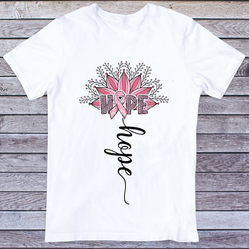 Hope PNG, Sublimation Design, Pink Ribbon, Breast Cancer, Pink out png, Cancer Awareness Shirt, Breast Cancer Sublimation, Leopard Print png - 2.jpg