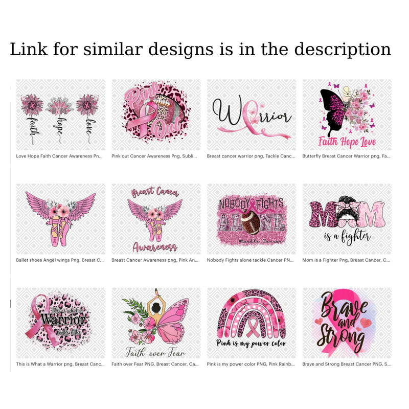Hope PNG, Sublimation Design, Pink Ribbon, Breast Cancer, Pink out png, Cancer Awareness Shirt, Breast Cancer Sublimation, Leopard Print png - 4.jpg