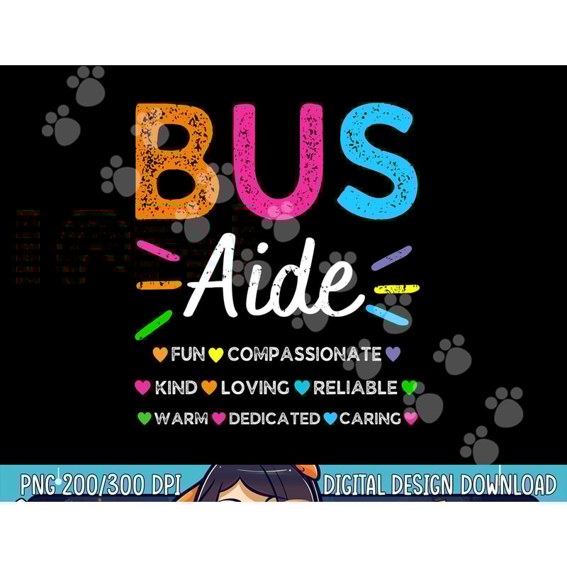 Bus Driver Aide Back to School Matching Group Squad png, sublimation copy.jpg