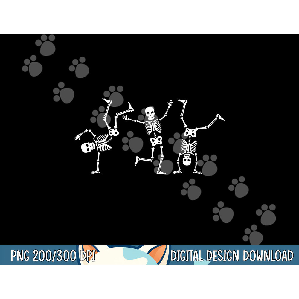 Dancing Skeletons Dance Challenge Halloween Scary Skeleton png, sublimation copy.jpg