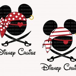 cruise trip svg, family trip svg, mouse pirate svg, pirates svg, vacay mode