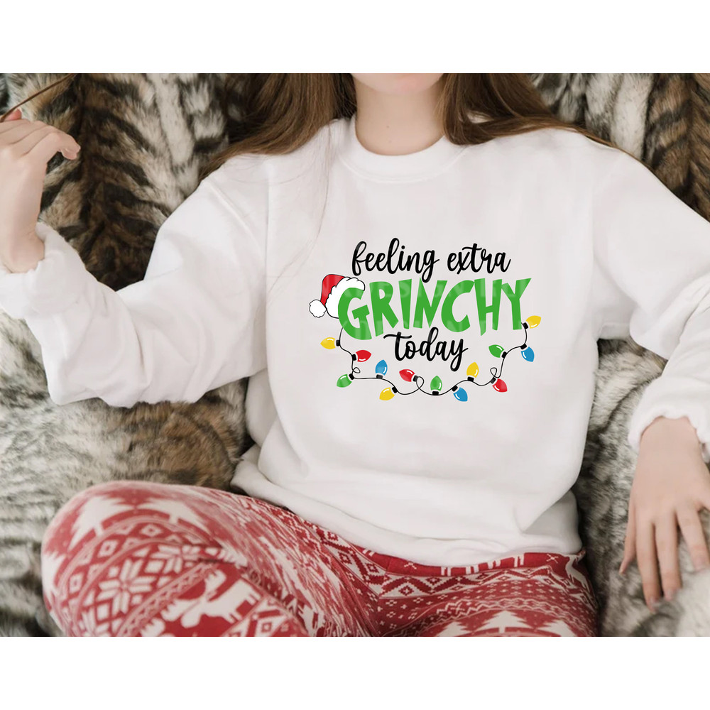 Feeling Extra Today Svg, Santa Hat Svg, Christmas Movie Svg, Xmas Svg, Funny Christmas Svg, Winter Svg, Christmas Shirt, Holiday Season Svg - 3.jpg