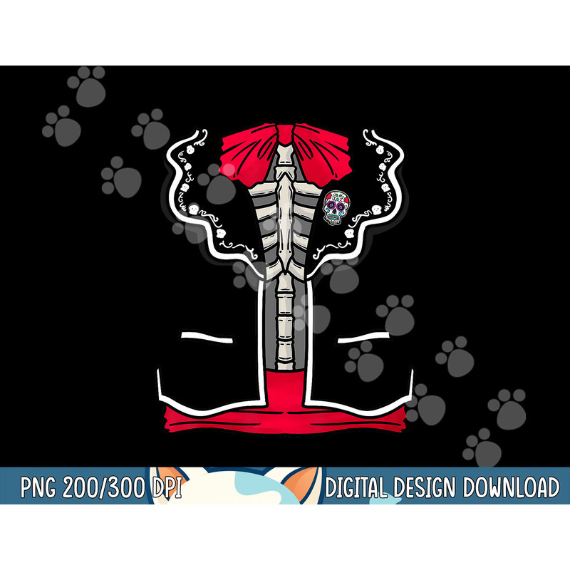 Day Of The Dead Halloween Costume Dia de los Muertos png, sublimation png, sublimation copy.jpg