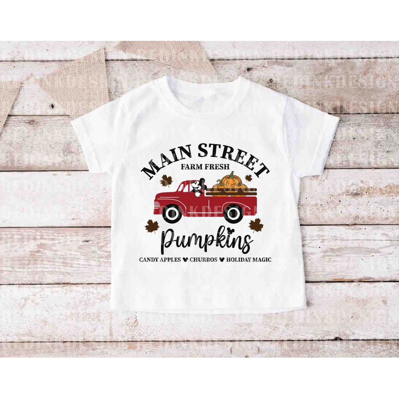 Main Street Farm Fresh Pumpkins SVG, Pumpkin Truck Svg, Happy Halloween Svg, Autumn SVG For Shirt, Cut File Cricut, Fall Silhouette - 3.jpg