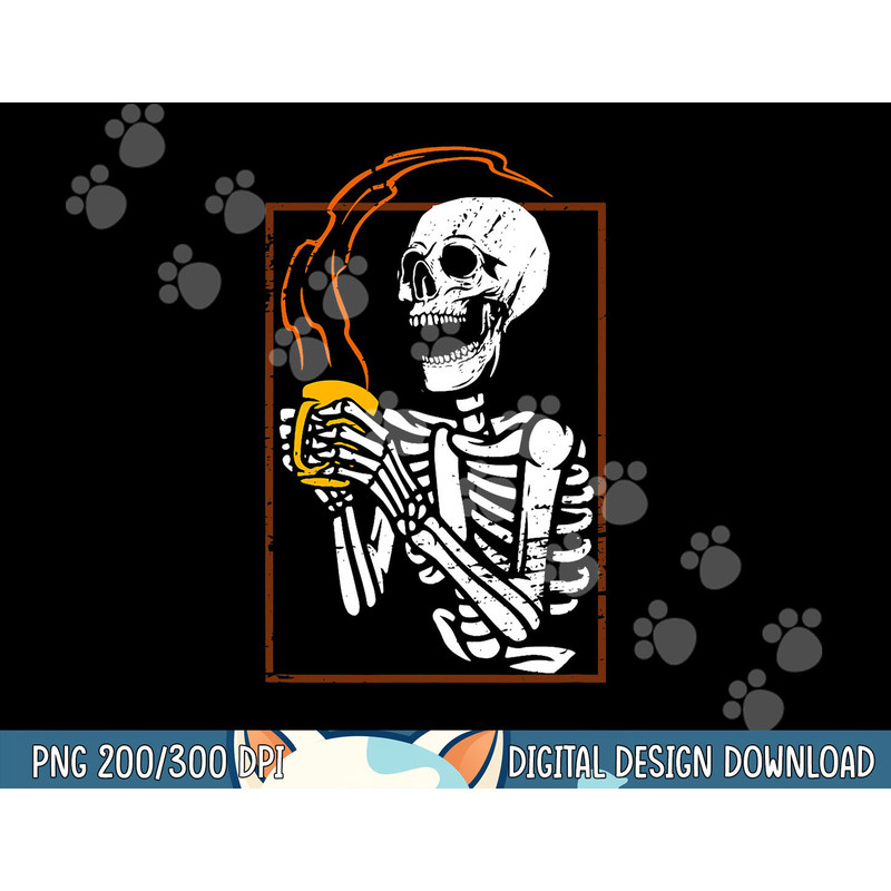 Dead But Caffeinated Coffee Lover Skeleton Halloween Costume png, sublimation copy.jpg