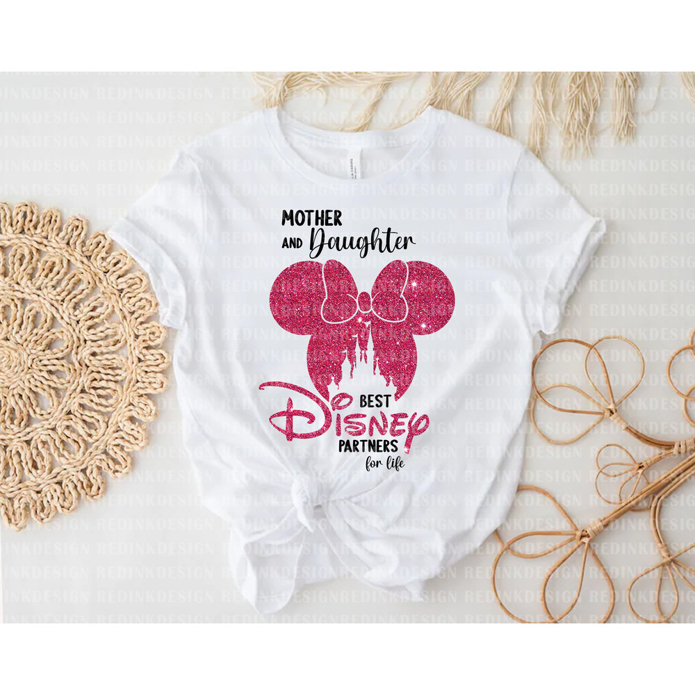 Mother And Daughter, Best Partners For Life Png, Family Trip Png, Mother's Day, Vacay Mode Png, Magical Kingdom Png, Mom And Daughter Shirt - 2.jpg