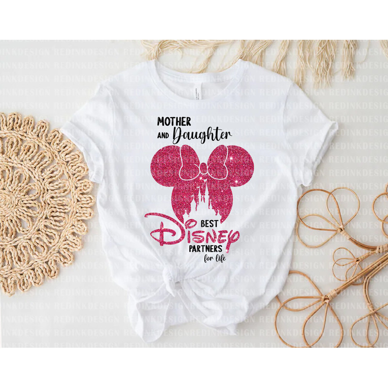 Mother And Daughter, Best Partners For Life Png, Family Trip Png, Mother's Day, Vacay Mode Png, Magical Kingdom Png, Mom And Daughter Shirt - 2.jpg