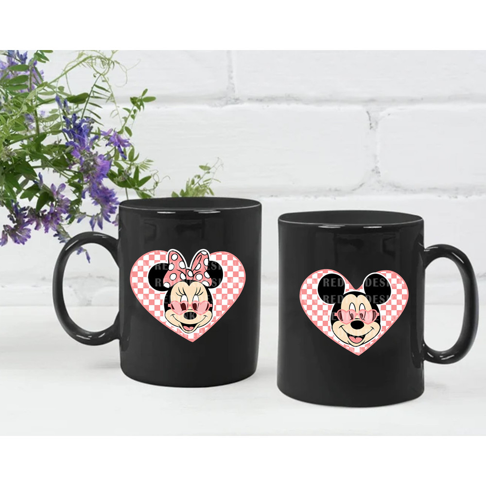 Mouse Love Bundle Svg, Mouse Heart Plaid Svg, Funny Valentine's Day, Valentine's Day, Mouse Valentine Svg, Valentines shirt SVG File - 3.jpg