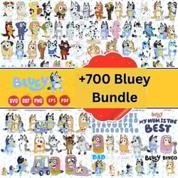 mega bluey bundle, bluey cut files for cricut, bluey clipart, bluey and bingo, bluey family, bluey birthday,