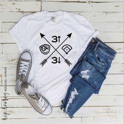 three up three down baseball 3 up down svg fastpitch softball tshirt dad heart mom little league kids shirt cut file  vi