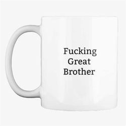 brother mug,brother of the bride gift,best brother,brother gift from sister,fucking great,coffee cup,funny gift,wedding
