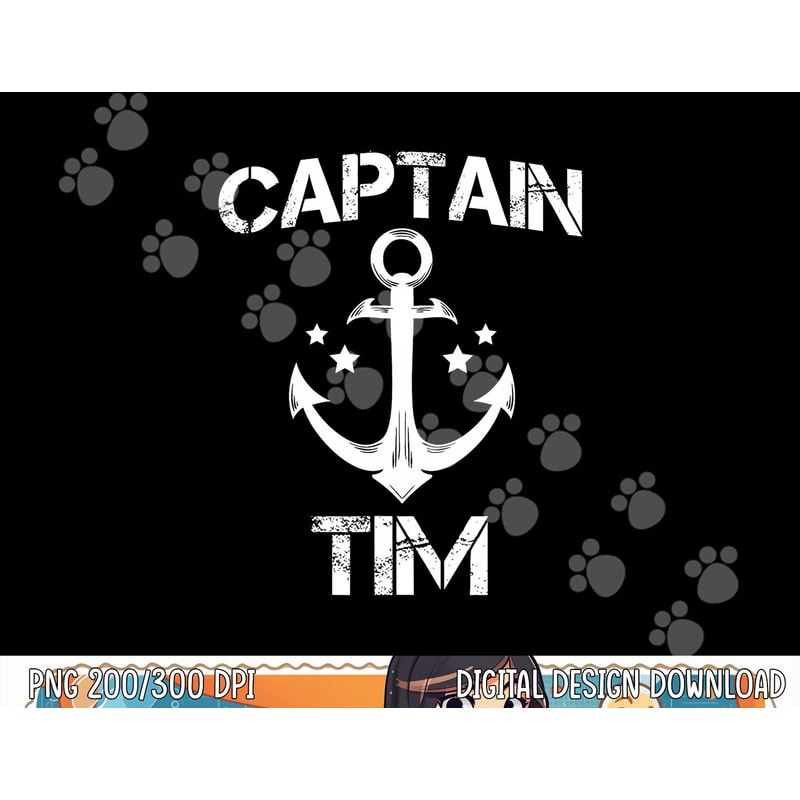CAPTAIN TIM Funny Birthday Personalized Name Boat Gift png, sublimation copy.jpg