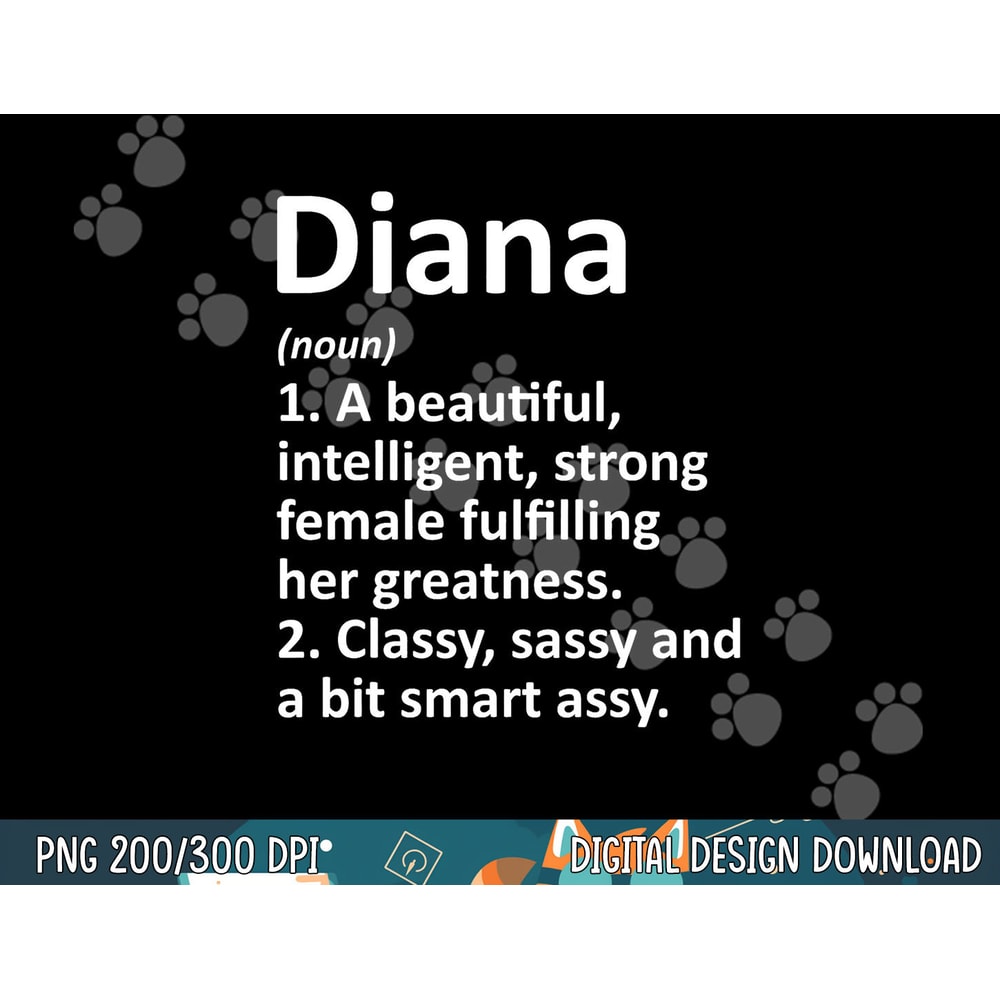 DIANA Definition Personalized Name Funny Christmas Gift png,sublimation copy.jpg