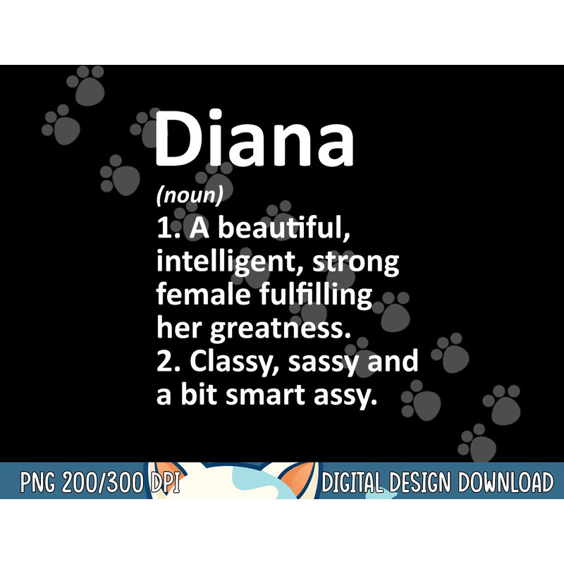 DIANA Definition Personalized Name Funny Christmas Gift png,sublimation copy.jpg