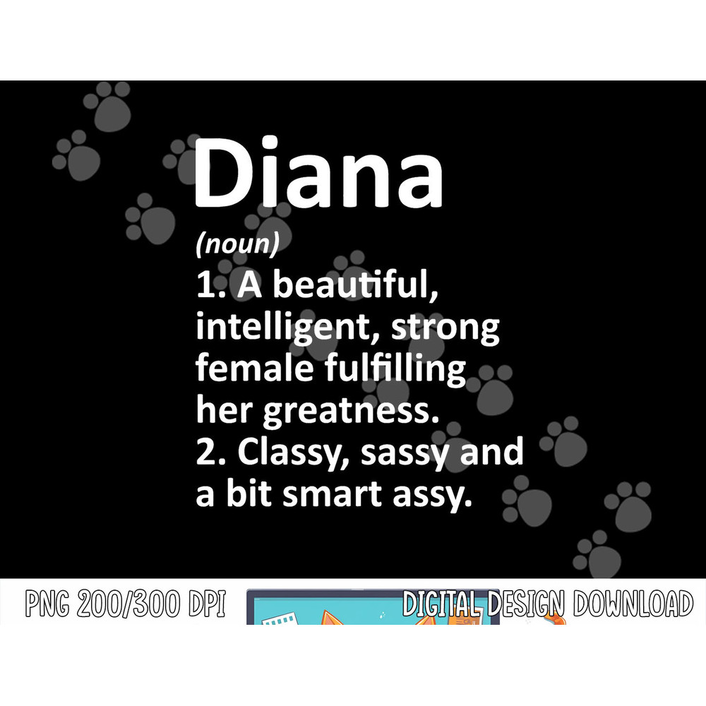 DIANA Definition Personalized Name Funny Christmas Gift png,sublimation copy.jpg
