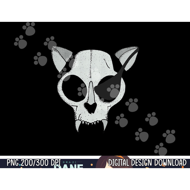 Cat Skull With Pirate Patch Halloween Skeleton Drawing Gift png, sublimation copy.jpg
