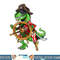 Dinosaur T rex Pirate Hat Jolly Roger Halloween Skull png, sublimation copy.jpg