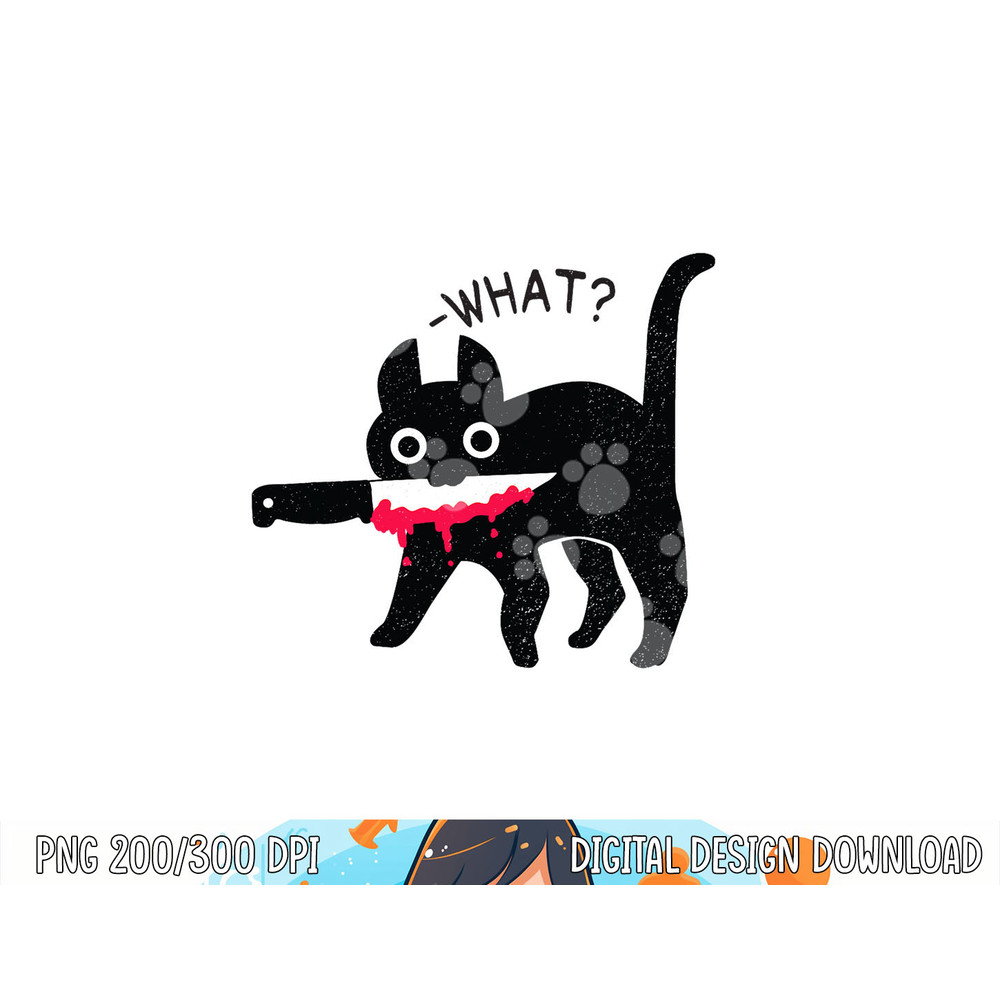 Cat What Funny Murderous Black Cat With Knife Halloween png, sublimation copy.jpg