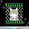 Cat with Sunglasses Meowy Ugly Christmas Sweater png, sublimation copy.jpg