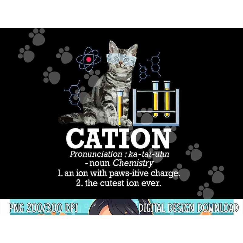 Cation - Funny Chemistry Humor Science Teacher Cat Pun png, sublimation copy.jpg