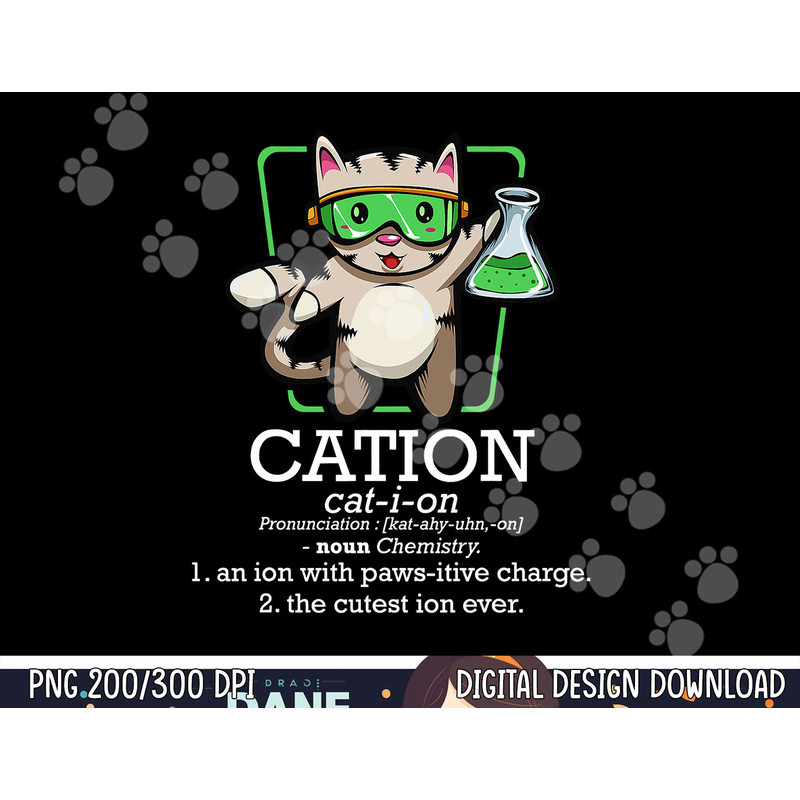 Cation Cute Science Cat Pawsitive Element Chemistry Teacher  png, sublimation copy.jpg