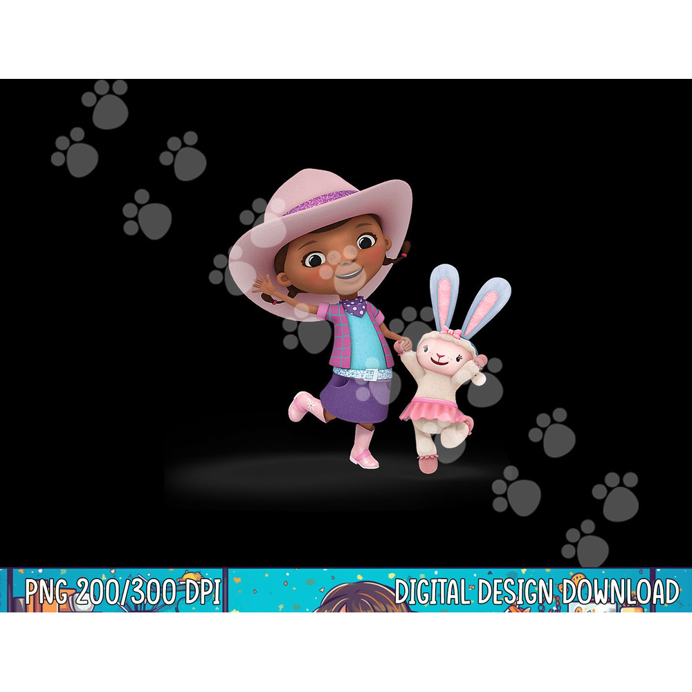 Disney Halloween Doc McStuffin Cowgirl and Lambie png, sublimation copy.jpg