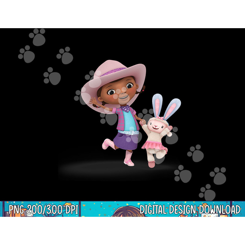 Disney Halloween Doc McStuffin Cowgirl and Lambie png, sublimation copy.jpg
