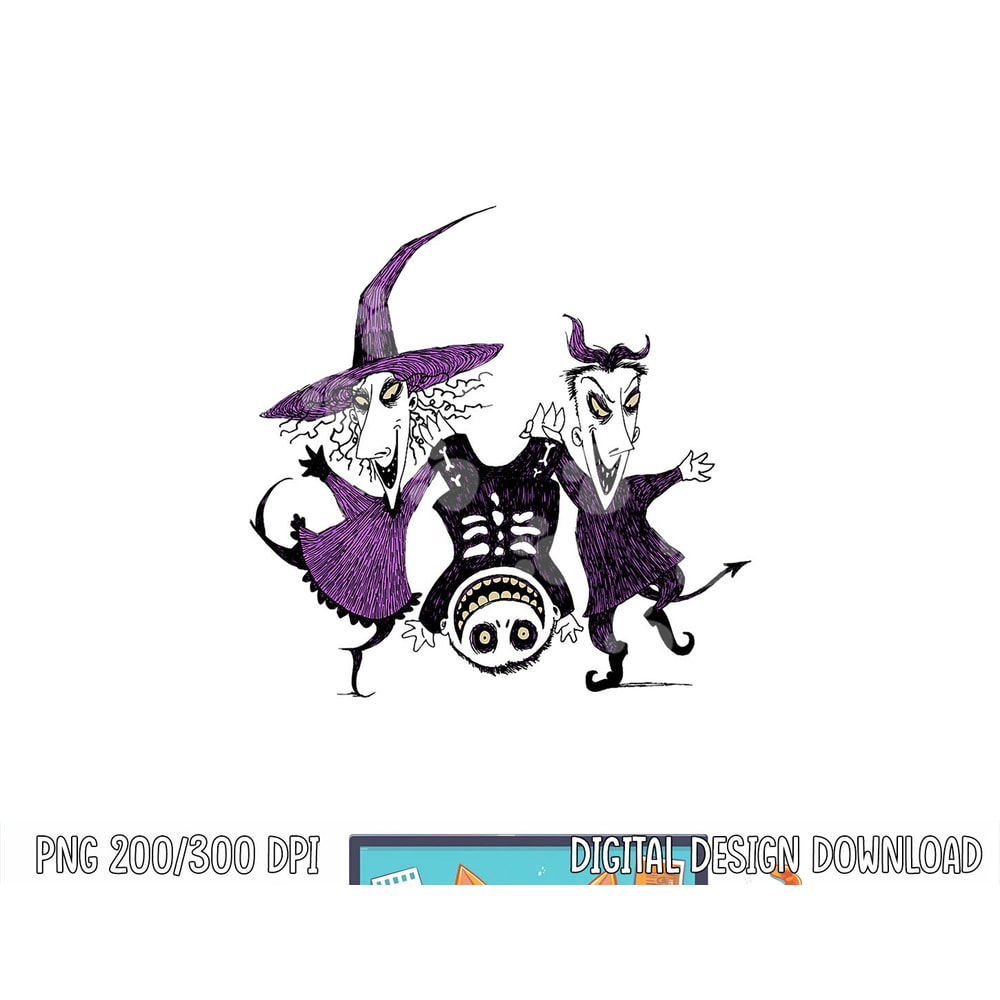 Disney Halloween Nightmare Before Christmas Trick or Treat png, sublimation copy.jpg