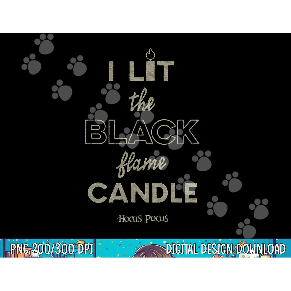 Disney Hocus Pocus Black Candle Darks Halloween png, sublimation copy.jpg