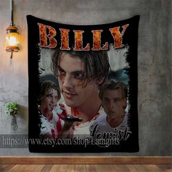 Billy Loomis Blanket, Billy Loomis Photo Blanket, Billy Loomis Skeet Ulrich Throw Blanket, Skeet Ulrich Blanket Collage,