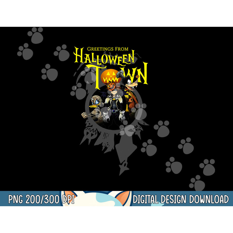 Disney Kingdom Hearts Greetings From Halloween Town png, sublimation copy.jpg