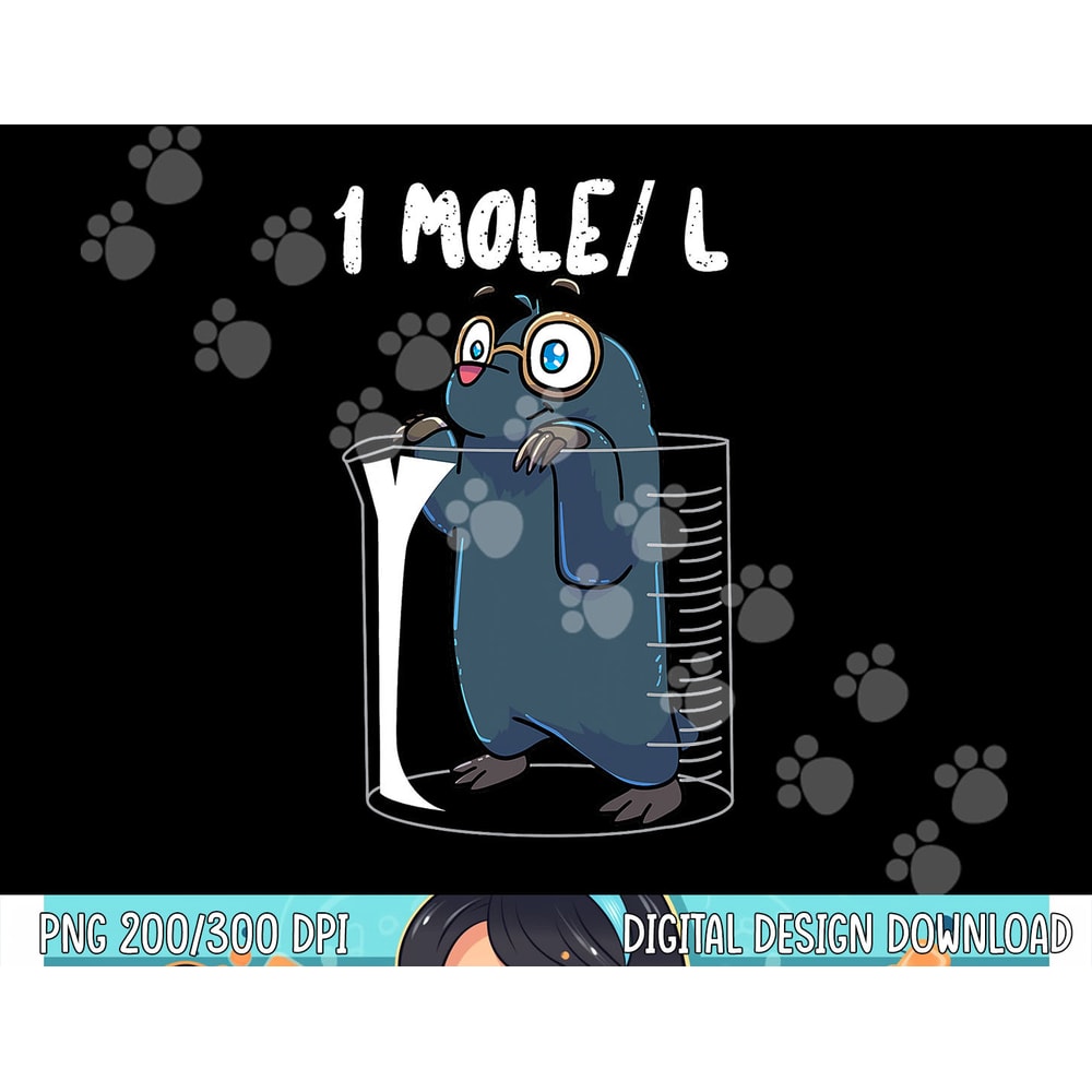 Chemistry Chemist Student Science Teacher Mole png, sublimation copy.jpg