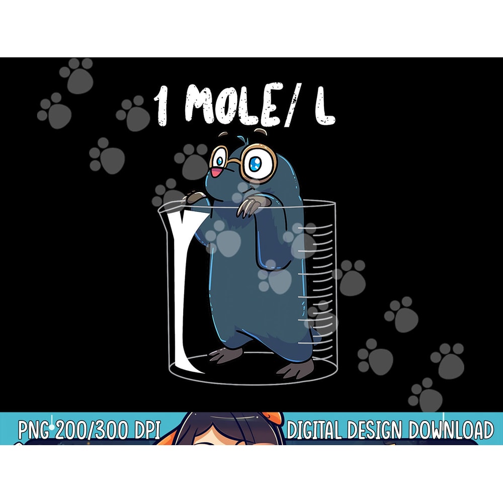 Chemistry Chemist Student Science Teacher Mole png, sublimation copy.jpg