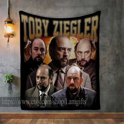 Toby Ziegler Blanket, Toby Ziegler Photo Blanket, Toby Ziegler Richard Schiff Blanket, Richard Schiff Collage Blanket, T