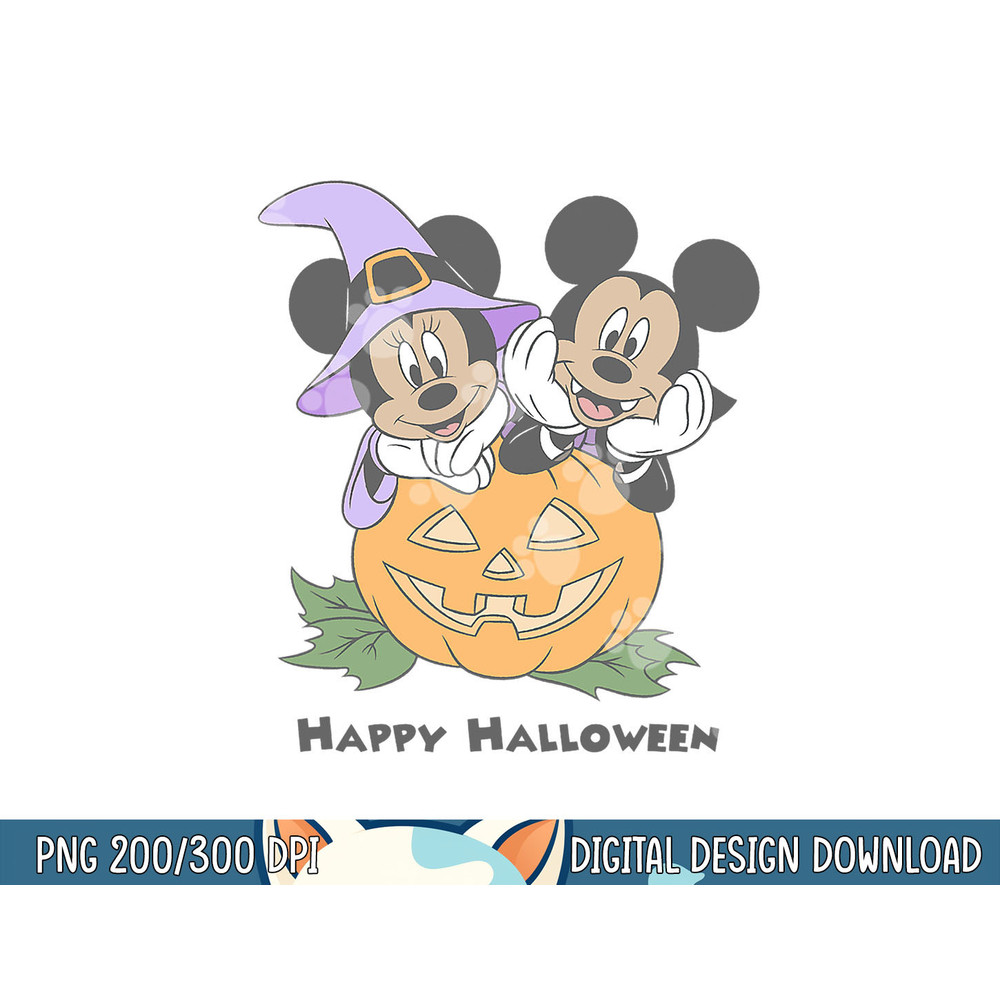 Disney Mickey And Friends Halloween Pumpkin Mickey & Minnie png, sublimation copy.jpg
