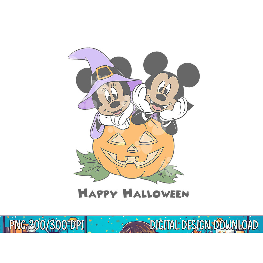Disney Mickey And Friends Halloween Pumpkin Mickey & Minnie png, sublimation copy.jpg