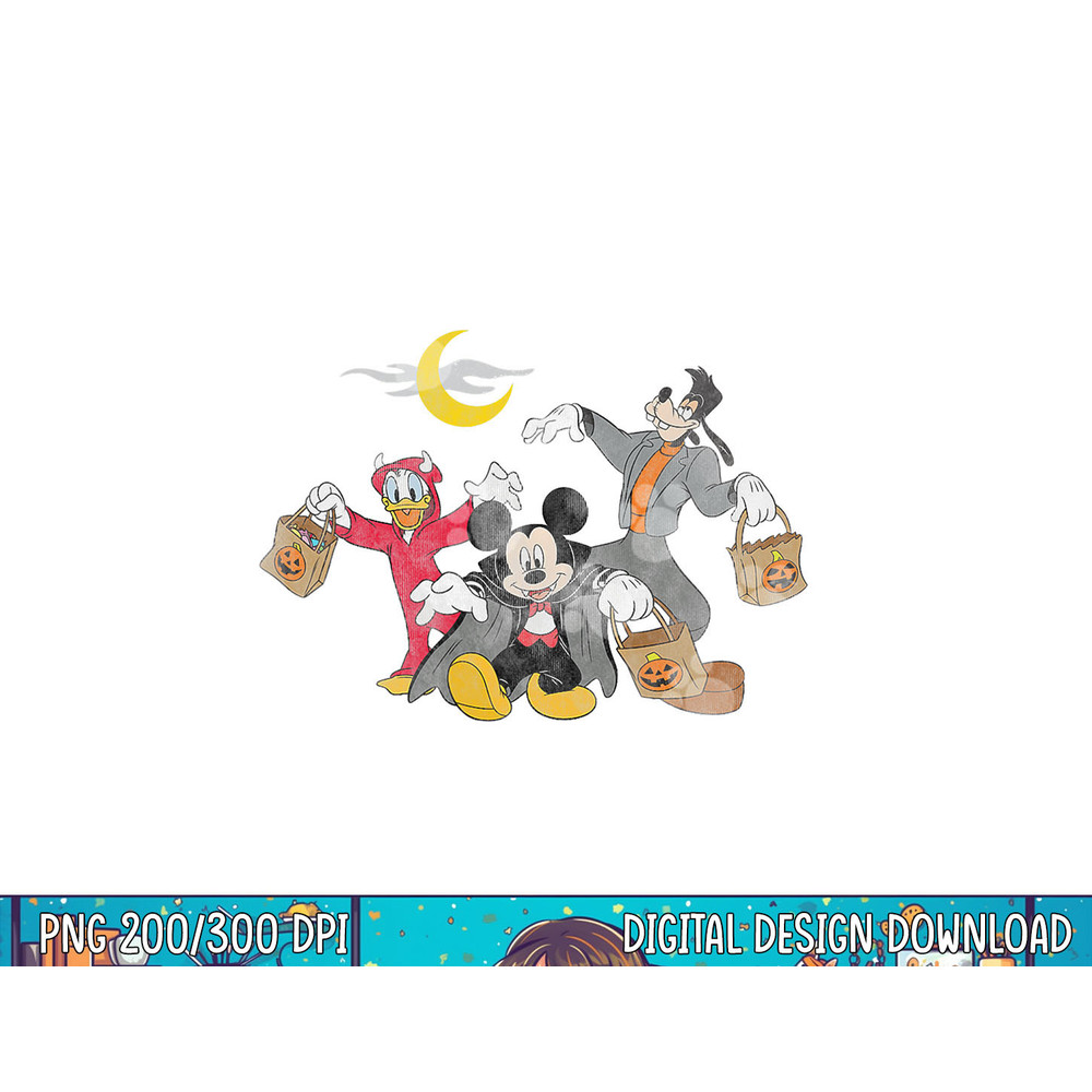 Disney Mickey goofy Donald Halloween Squad png, sublimation copy.jpg