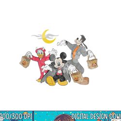 disney mickey goofy donald halloween squad png, sublimation copy
