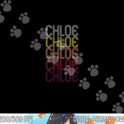 chloe name gift personalized first name png, sublimation copy
