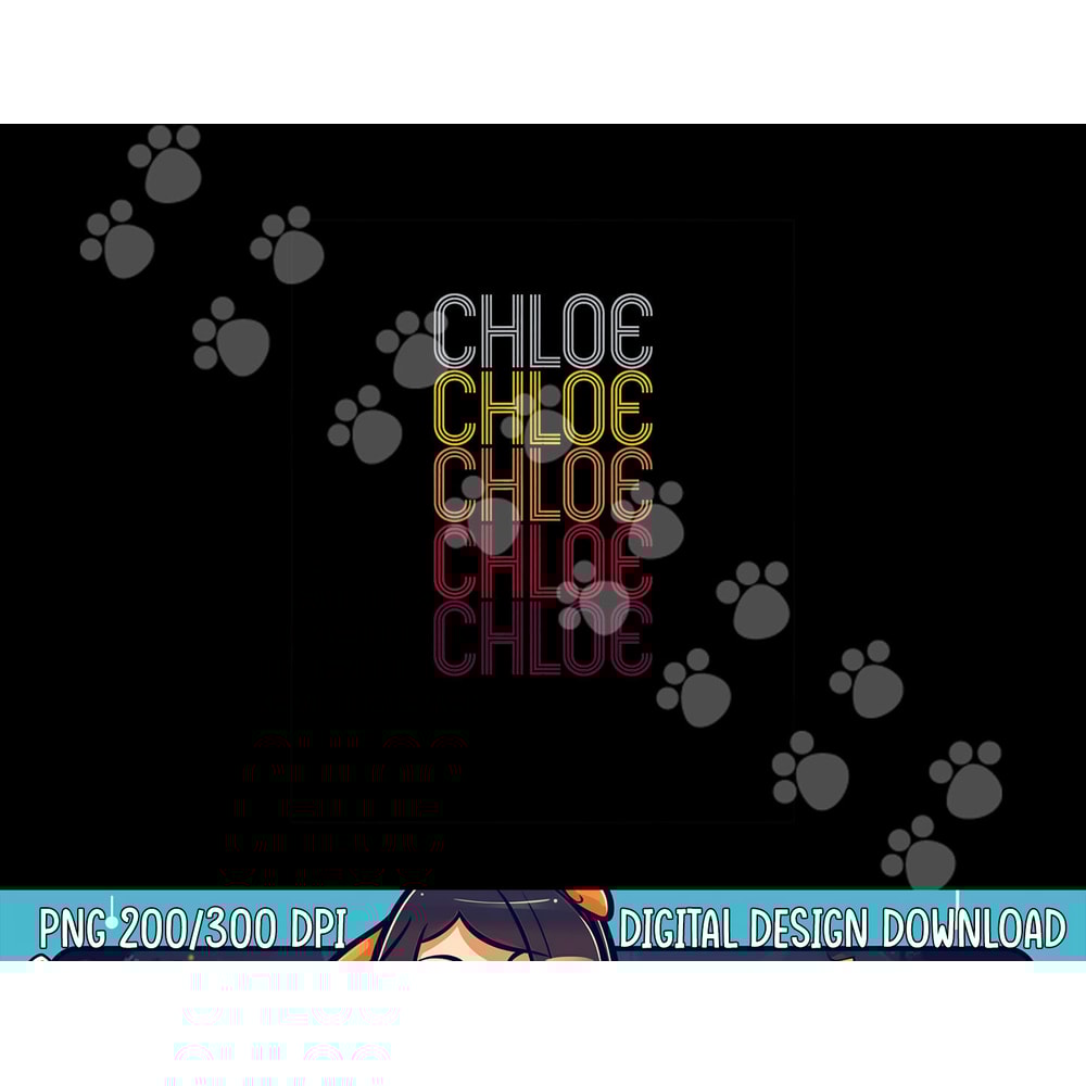 Chloe Name Gift Personalized First Name png, sublimation copy.jpg