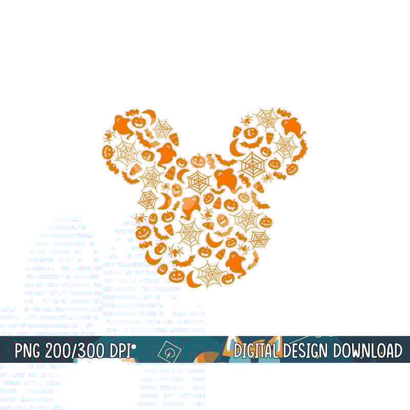 Disney Mickey Mouse Halloween Silhouette png, sublimation copy.jpg