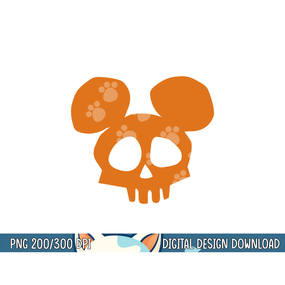 Disney Mickey Mouse Skull Halloween png, sublimation copy.jpg